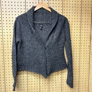 - Eileen Fisher Wool Blend Single Front Button Sweater